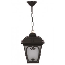 Modi Bahçe Aydınlatma BFE-68181-BSY Siyah Boyalı Dış Mekan Aydınlatma E27 ABS Polikarbon Cam 20cm