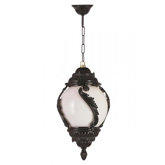 Modi Bahçe Aydınlatma BFE-68182-BSY Siyah Boyalı Dış Mekan Aydınlatma E27 ABS Akrilik Cam 30cm