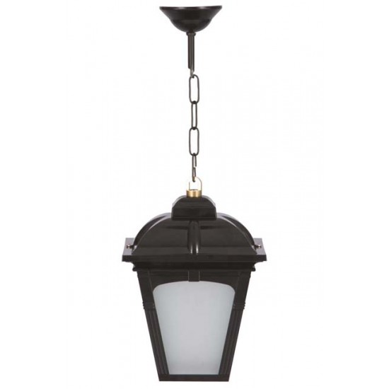 Modi Bahçe Aydınlatma BFE-68185-BSY Siyah Boyalı Dış Mekan Aydınlatma E27 ABS Polikarbon Cam 20cm