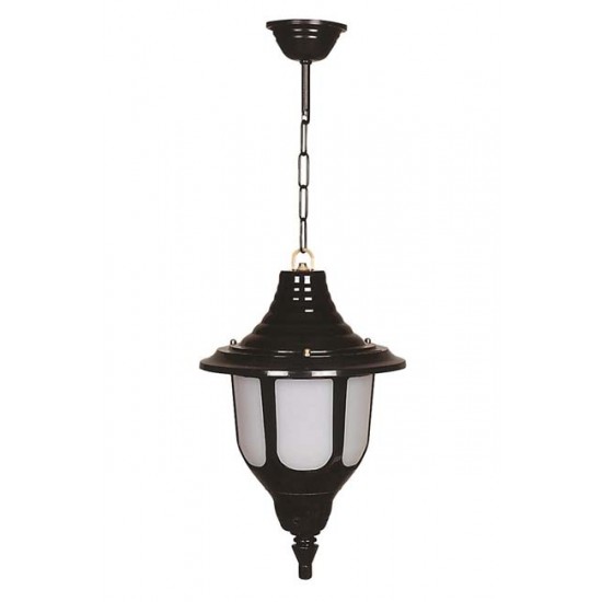 Modi Bahçe Aydınlatma BFE-68190-BSY Siyah Boyalı Dış Mekan Aydınlatma E27 ABS Polikarbon Cam 24cm