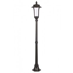 Modi Bahçe Aydınlatma BSU-68030-BSY Siyah Boyalı Dış Mekan Aydınlatma E27 Aluminyum Döküm Dip Akrilik Cam 28cm
