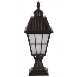 Modi Bahçe Aydınlatma BSU-68035-BSY-KOP Siyah Boyalı Dış Mekan Aydınlatma E27 Aluminyum Cam 23cm