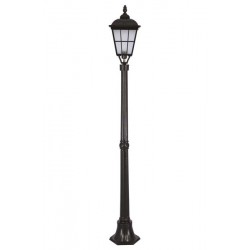 Modi Bahçe Aydınlatma BSU-68046-BSY-BOP Siyah Boyalı Dış Mekan Aydınlatma E27 Aluminyum Döküm Dip Cam 23cm