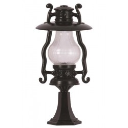 Modi Bahçe Aydınlatma BSU-68047-BSY-KOP Siyah Boyalı Dış Mekan Aydınlatma E27 Aluminyum Akrilik Cam 30cm