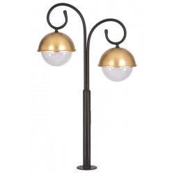 Modi Bahçe Aydınlatma BSU-68060-BSY-M1-OP Sarı/Siyah Boyalı Dış Mekan Aydınlatma E27 Aluminyum Polikarbon Cam 60cm