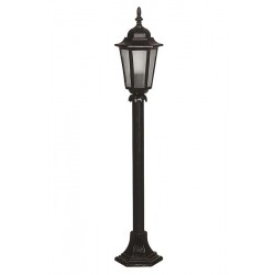 Modi Bahçe Aydınlatma BSU-68061-BSY-M1-BOP Siyah Boyalı Dış Mekan Aydınlatma E27 Aluminyum Cam 20cm
