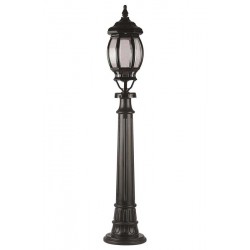 Modi Bahçe Aydınlatma BSU-68063-BSY-M1-B Siyah Boyalı Dış Mekan Aydınlatma E27 Aluminyum Polikarbon Cam 20cm