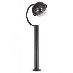 Modi Bahçe Aydınlatma BSU-68064-BSY-M2 Siyah Boyalı Dış Mekan Aydınlatma E27 Aluminyum Döküm Dip Polikarbon Cam 45cm