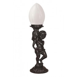 Modi Bahçe Aydınlatma BSU-68075-BSY-OP Siyah Boyalı Dış Mekan Aydınlatma E27 Aluminyum Akrilik Cam 20cm