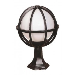 Modi Bahçe Aydınlatma BSU-68079-BSY-M2-KOP Siyah Boyalı Dış Mekan Aydınlatma E27 Aluminyum Polietilen Cam 30cm