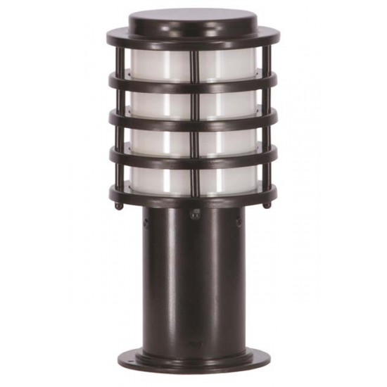 Modi Bahçe Aydınlatma BSU-68128-BSY-K Siyah Boyalı Dış Mekan Aydınlatma E27 Aluminyum Polikarbon Cam 17cm