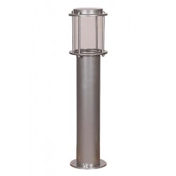 Modi Bahçe Aydınlatma BSU-68130-GR-B Gri Boyalı Dış Mekan Aydınlatma E27 Aluminyum Polikarbon Cam 17cm