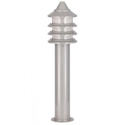 Modi Bahçe Aydınlatma BSU-68133-BBY-B Beyaz Boyalı Dış Mekan Aydınlatma E27 Aluminyum Polikarbon Cam 28cm