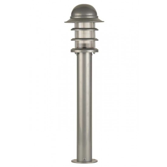 Modi Bahçe Aydınlatma BSU-68135-BSY Beyaz Boyalı Dış Mekan Aydınlatma E27 Aluminyum Polikarbon Cam 18cm