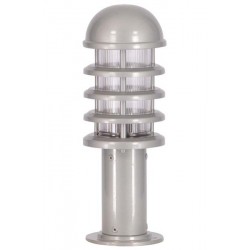 Modi Bahçe Aydınlatma BSU-68136-GR-K Beyaz Boyalı Dış Mekan Aydınlatma E27 Aluminyum Polikarbon Cam 13cm
