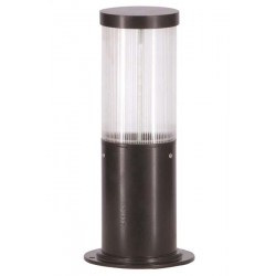 Modi Bahçe Aydınlatma BSU-68137-BSY-K Siyah Boyalı Dış Mekan Aydınlatma E27 Aluminyum Polikarbon Cam 10cm