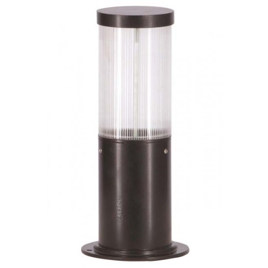 Modi Bahçe Aydınlatma BSU-68137-BSY-K Siyah Boyalı Dış Mekan Aydınlatma E27 Aluminyum Polikarbon Cam 10cm