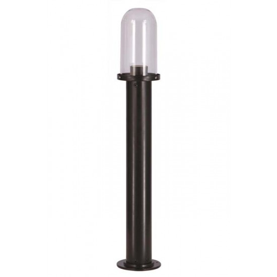 Modi Bahçe Aydınlatma BSU-68137-BSY-M3-B Siyah Boyalı Dış Mekan Aydınlatma E27 Aluminyum Polikarbon Cam 12cm