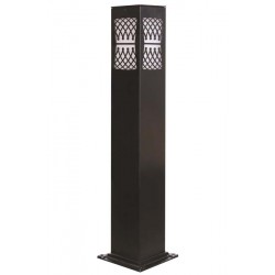 Modi Bahçe Aydınlatma BSU-68144-BSY-M3-B Siyah Boyalı Dış Mekan Aydınlatma E27 Aluminyum Akrilik Cam 12cm