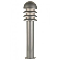 Modi Bahçe Aydınlatma BSU-68145-GR-B Gri Boyalı Dış Mekan Aydınlatma E27 Aluminyum Polikarbon Cam 18cm