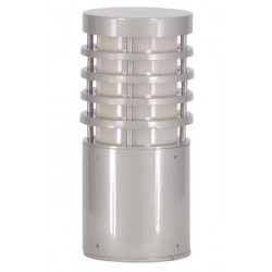 Modi Bahçe Aydınlatma BSU-68146-BBY-K Beyaz Boyalı Dış Mekan Aydınlatma E27 Aluminyum Polikarbon Cam 15cm
