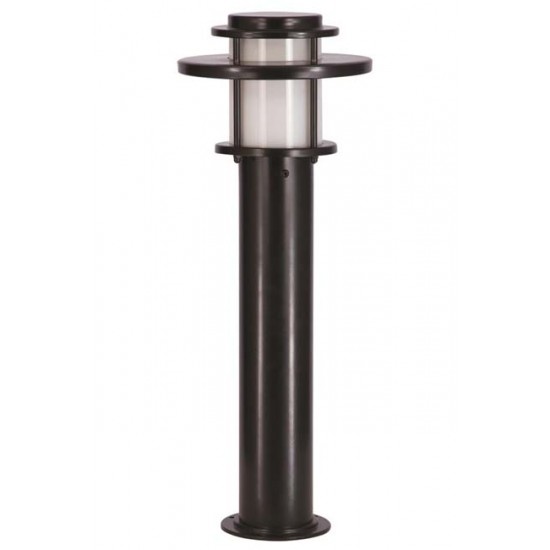 Modi Bahçe Aydınlatma BSU-68147-BSY-B Siyah Boyalı Dış Mekan Aydınlatma E27 Aluminyum Polikarbon Cam 25cm