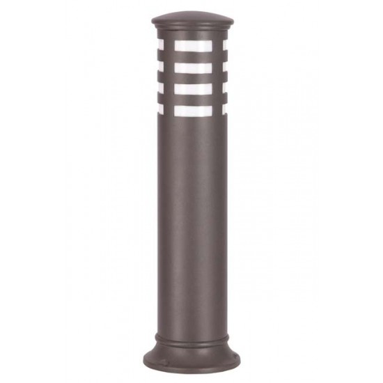 Modi Bahçe Aydınlatma BSU-68148-GR-B Gri Boyalı Dış Mekan Aydınlatma E27 Aluminyum Polikarbon/Akrilik Cam 25cm