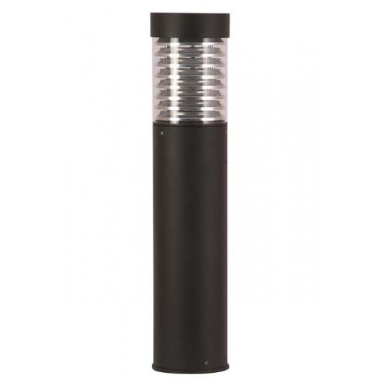 Modi Bahçe Aydınlatma BSU-68154-BSY-B Siyah Boyalı Dış Mekan Aydınlatma E27 Aluminyum Polikarbon Cam 16cm