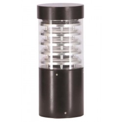 Modi Bahçe Aydınlatma BSU-68154-BSY-K Siyah Boyalı Dış Mekan Aydınlatma E27 Aluminyum Polikarbon Cam 16cm