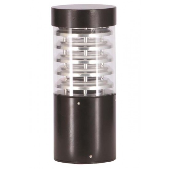 Modi Bahçe Aydınlatma BSU-68154-BSY-K Siyah Boyalı Dış Mekan Aydınlatma E27 Aluminyum Polikarbon Cam 16cm