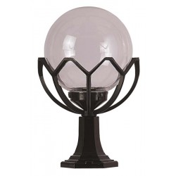 Modi Bahçe Aydınlatma BSU-68155-BSY-M2-K Siyah Boyalı Dış Mekan Aydınlatma E27 ABS Akrilik/Polietilen Cam 35cm