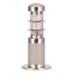 Modi Bahçe Aydınlatma BSU-68156-BBY-K Gri Boyalı Dış Mekan Aydınlatma E27 Aluminyum Polikarbon Cam 20cm