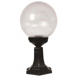 Modi Bahçe Aydınlatma BSU-68160-BSY-M2-K Siyah Boyalı Dış Mekan Aydınlatma E27 ABS Akrilik Cam 25cm