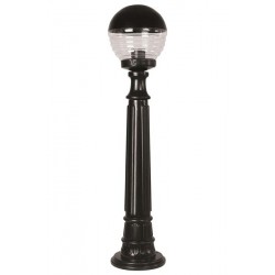 Modi Bahçe Aydınlatma BSU-68175-BSY-M1-B Siyah Boyalı Dış Mekan Aydınlatma E27 ABS Akrilik Cam 20cm