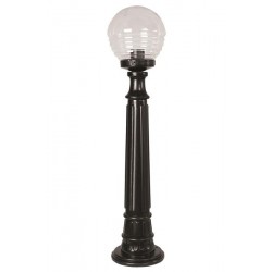 Modi Bahçe Aydınlatma BSU-68175-BSY-M2-B Siyah Boyalı Dış Mekan Aydınlatma E27 ABS Akrilik Cam 20cm