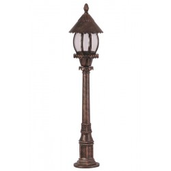 Modi Bahçe Aydınlatma BSU-68184-BKR-B Kahverengi Boyalı Dış Mekan Aydınlatma E27 ABS Akrilik Cam 70x20cm