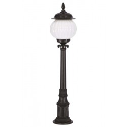 Modi Bahçe Aydınlatma BSU-68187-BSY-M3-BOP Siyah Boyalı Dış Mekan Aydınlatma E27 ABS Akrilik Cam 23cm
