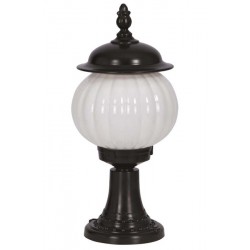 Modi Bahçe Aydınlatma BSU-68187-BSY-M5-KOP Siyah Boyalı Dış Mekan Aydınlatma E27 ABS Akrilik Cam 23cm