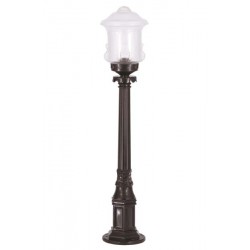 Modi Bahçe Aydınlatma BSU-68189-BSY-M3-B Siyah Boyalı Dış Mekan Aydınlatma E27 ABS Akrilik Cam 20cm