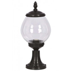 Modi Bahçe Aydınlatma BSU-68194-BSY-K Siyah Boyalı Dış Mekan Aydınlatma E27 ABS Akrilik Cam 25cm