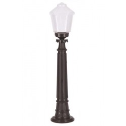 Modi Bahçe Aydınlatma BSU-68197-1BSY-M2-B Siyah Boyalı Dış Mekan Aydınlatma E27 ABS Akrilik Cam 20cm