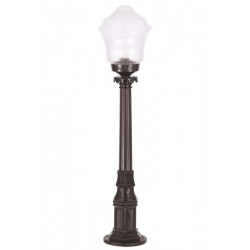 Modi Bahçe Aydınlatma BSU-68201-BSY-M1-B Siyah Boyalı Dış Mekan Aydınlatma E27 ABS Akrilik Cam 22cm