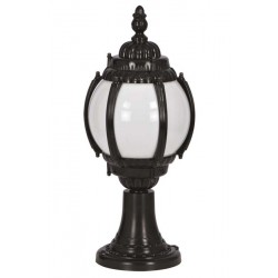 Modi Bahçe Aydınlatma BSU-68203-BSY-KOP Siyah Boyalı Dış Mekan Aydınlatma E27 ABS Akrilik Cam 26cm