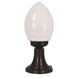 Modi Bahçe Aydınlatma BSU-68204-BSY-M2-K Siyah Boyalı Dış Mekan Aydınlatma E27 ABS Akrilik Cam 20cm