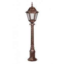 Modi Bahçe Aydınlatma BSU-68206-BKR Kahverengi Boyalı Dış Mekan Aydınlatma E27 ABS Akrilik Cam 23cm