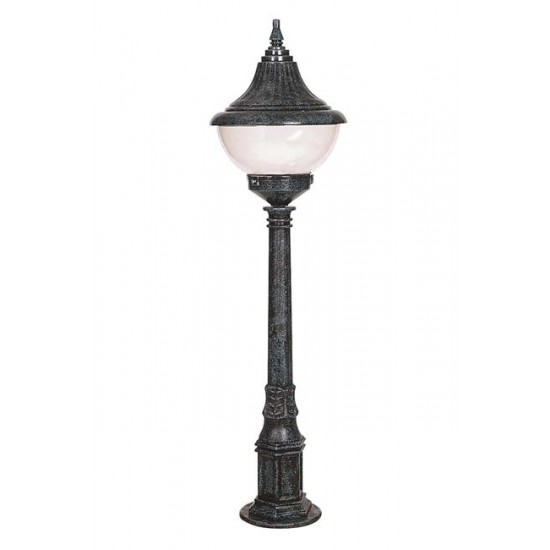 Modi Bahçe Aydınlatma BSU-68207-BSY-M2-B Yeşil Boyalı Dış Mekan Aydınlatma E27 ABS Polikarbon Cam 27cm