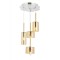 Modi Lighting Mod-4544-4KT Krom Kaplama Modern Avize E14 Metal Cam 35cm
