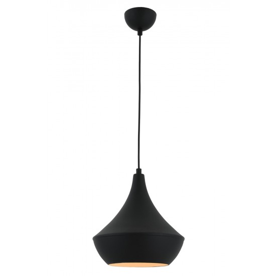 Modi Lighting Mod-4586-M6-BSY Siyah Boyalı Modern Avize E27 Metal 27cm