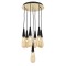 Modi Lighting Mod-4593-7ET Eskitme Kaplama Modern Avize E14 Metal Cam 40cm