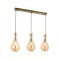 Modi Lighting Mod-4594-3EY Eskitme Kaplama Modern Avize E14 Metal Cam 45x15cm